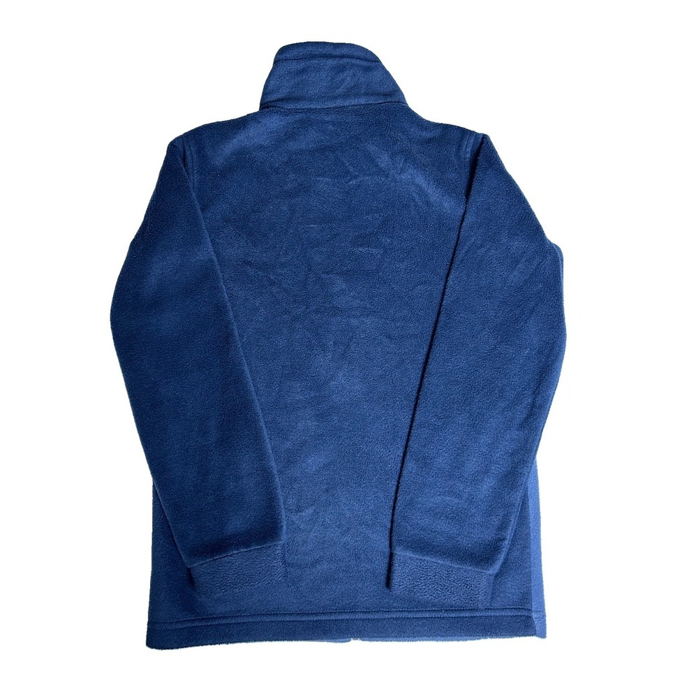 Columbia Boys Fleece Jacket Youth Boys Medium Blue Two Toned Full Zip - Picture 2 of 5
